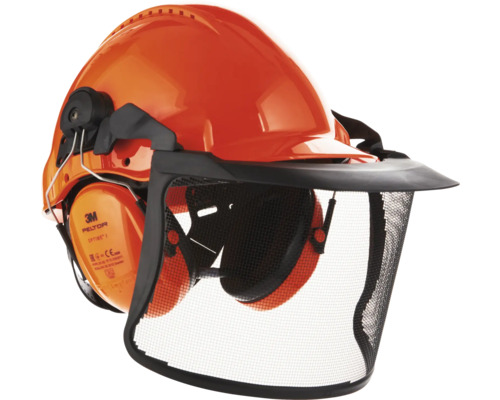 Bosbouwcombinatie 3M™ veiligheidshelm oranje