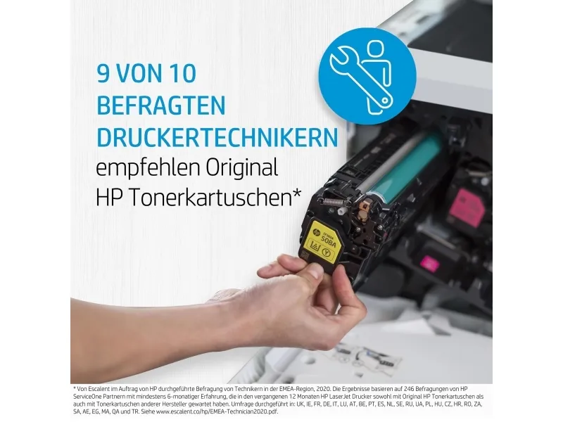 HP 305A - Gul - original - LaserJet - tonerpatron (CE412A) - for LaserJet Pro 300 M351, 400 M451, MFP M375, MFP M475
