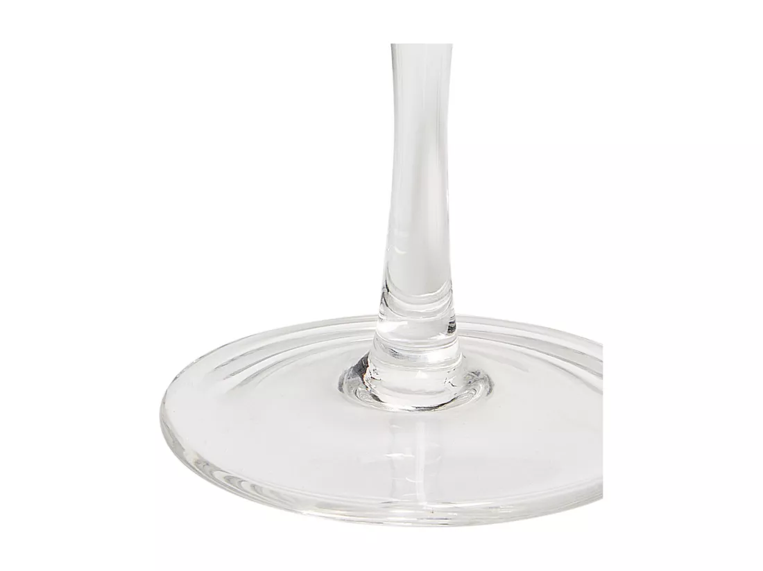 Lot de 4 verres à vin QUARTZ 360 ml Gris