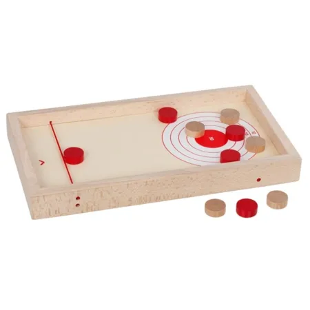 goki Super Puck Brettspiel, 2 in 1