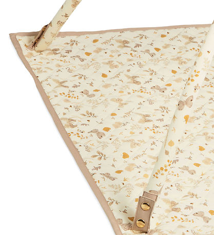 Cam Cam Aktivitetst?ppe - Beige m. Blade/Sommerfugle