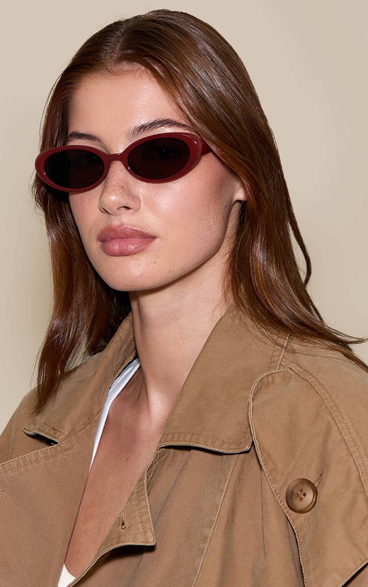 Tortoiseshell Lunettes De Soleil À Monture Fine Carrée Écaille Claire