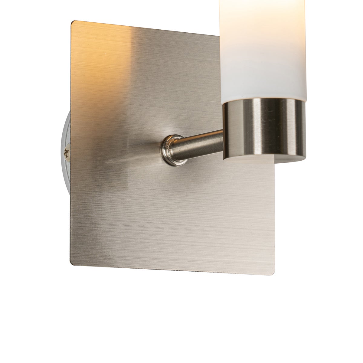 Moderne badkamerwandlamp, staal, IP44 - Bad