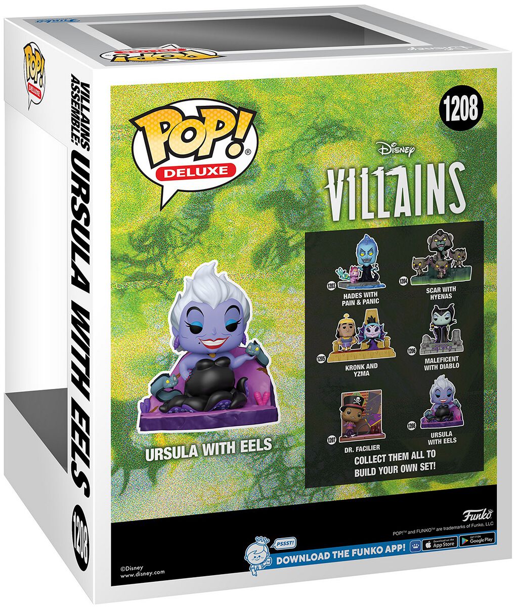 Usrula et ses Murènes (Pop! Deluxe) - Funko Pop! n°1208 | La Petite Sirène Funko Pop!