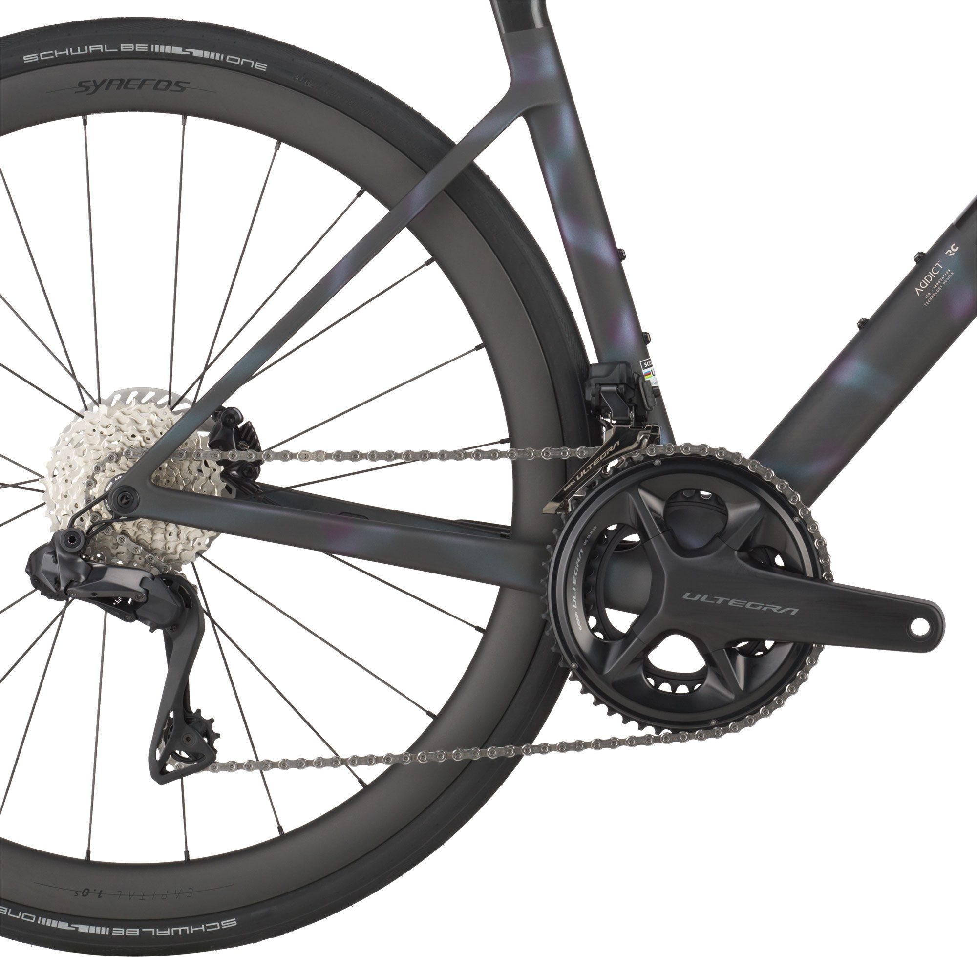 Scott Addict RC 10 Carbon Rennrad sunbeam black