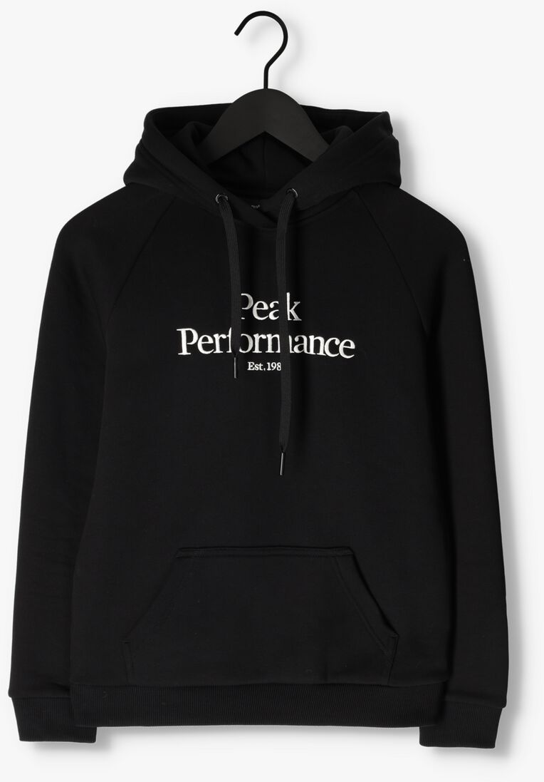 PEAK PERFORMANCE zwarte peak performance trui w original hood