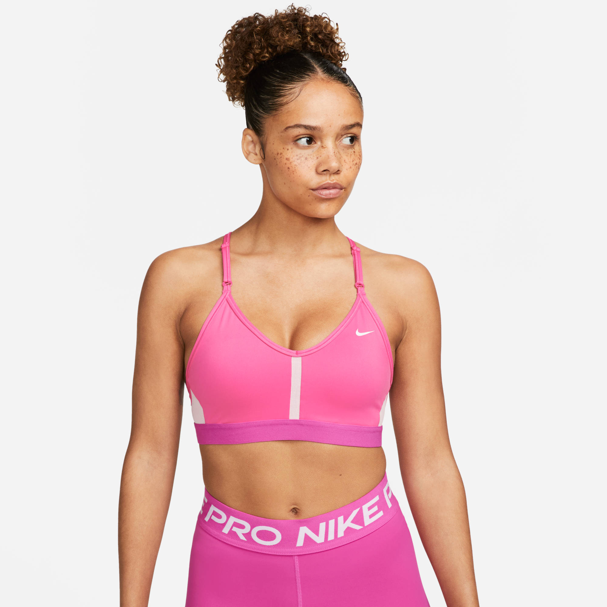 Nike W NK DF Indy V NECK BRA
