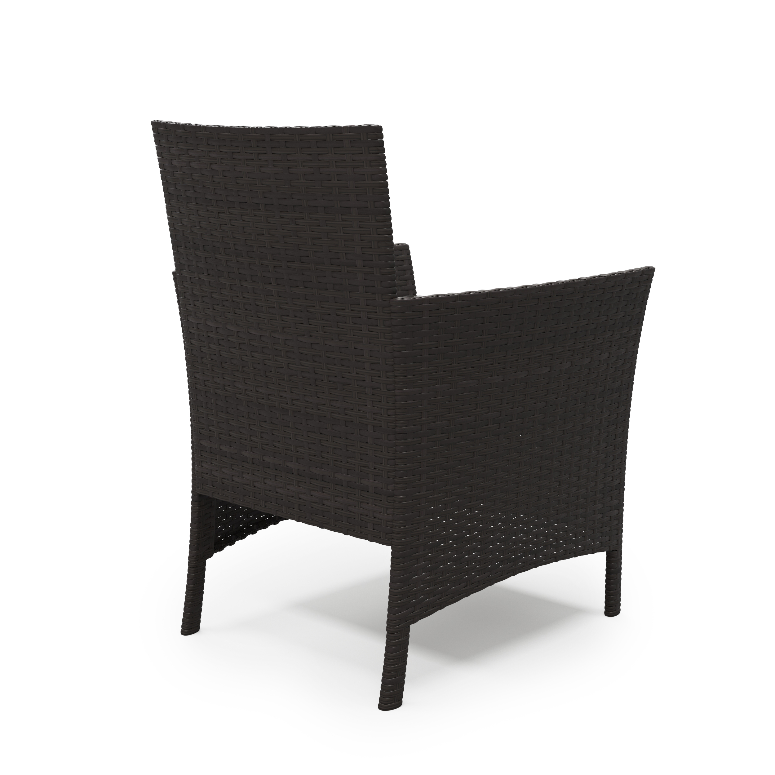 Rattanstühle JASMINA 2er Set braun
