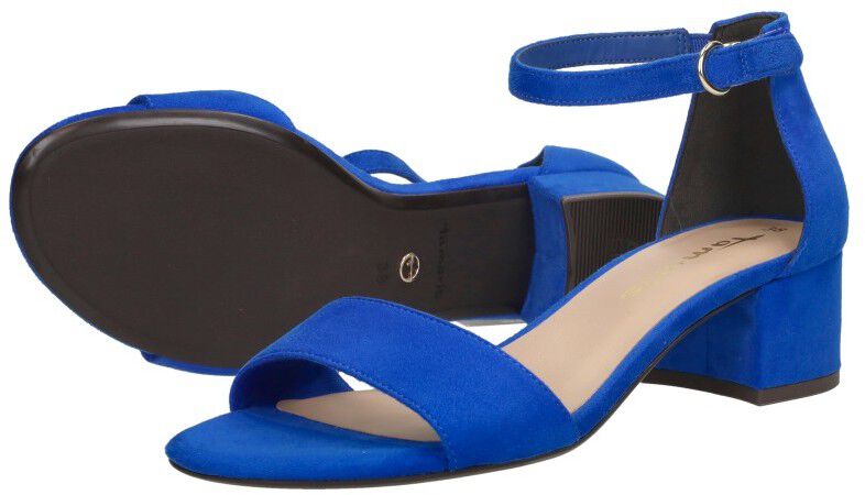 Tamaris Sandalen Hak kobalt blauw