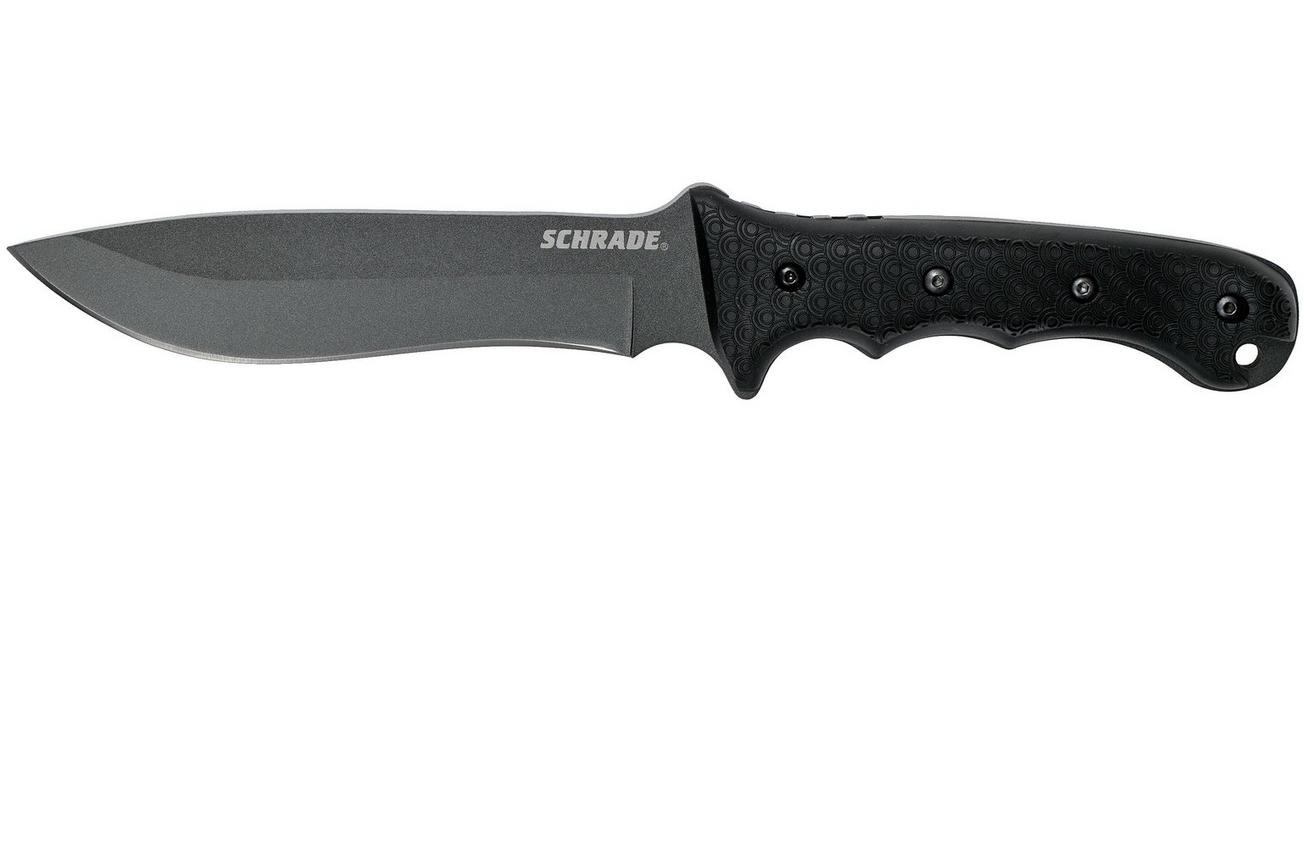 Schrade Fixed Blade SCHF9, 1095 Carbon Steel, vaststaand mes, Brian Griffin design