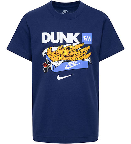 Nike T-Shirt - Dunk Em' Tenders - Midnight Navy