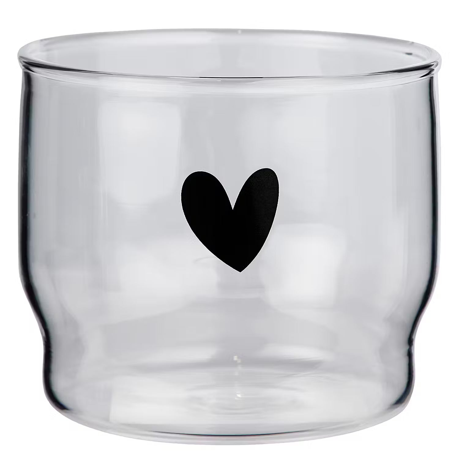 LOVELY Trinkglas Herz 6er-Set