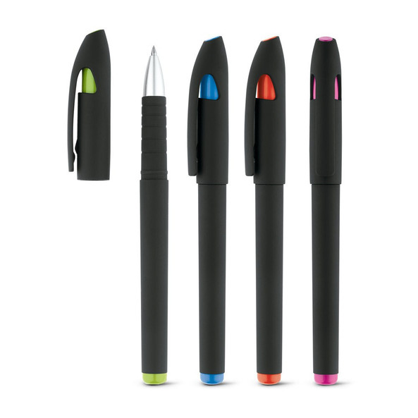 hi!dea 81148 - Stylo avec capuchon et clip en ABS