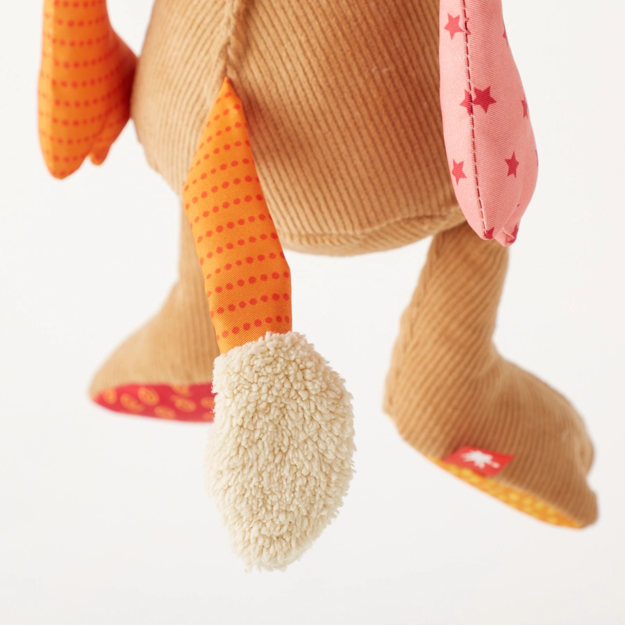 sigikid® Kuscheltier Patchwork Sweety Löwe, rot