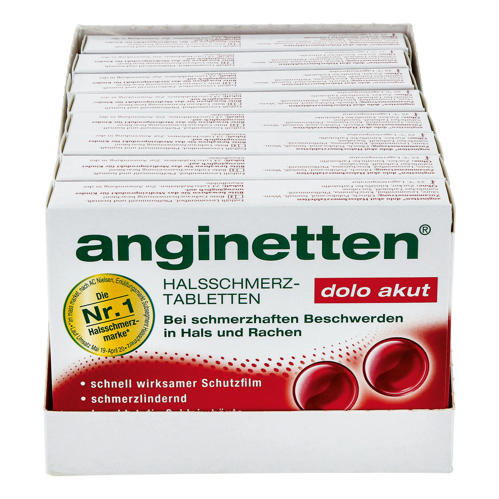 Anginetten dolo akut Kirsche 24 Stück, 8er Pack
