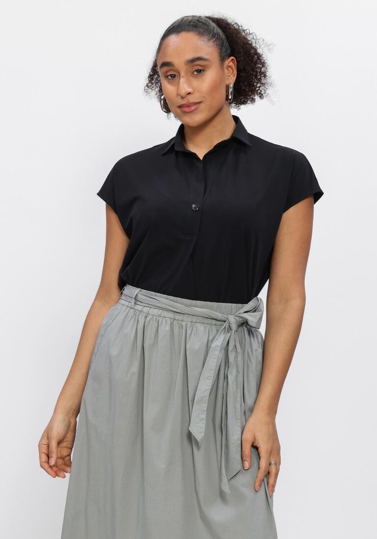 zwarte penn & ink blouses blouse