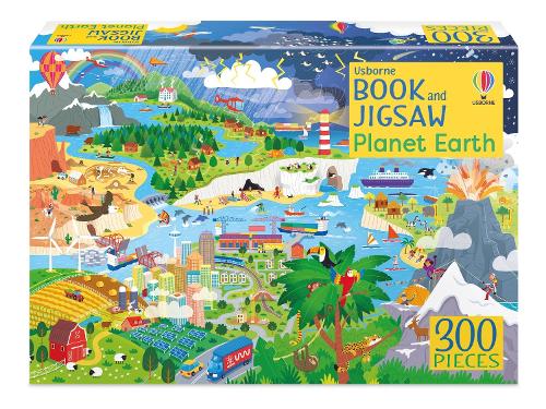 Planet Earth Book & Jigsaw - Usborne Book and Jigsaw