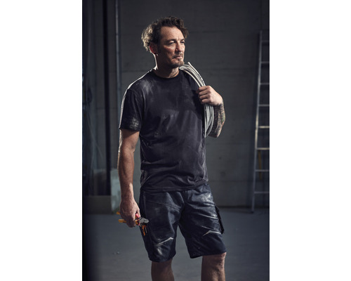 T-shirt Hammer Workwear zwart maat XXL