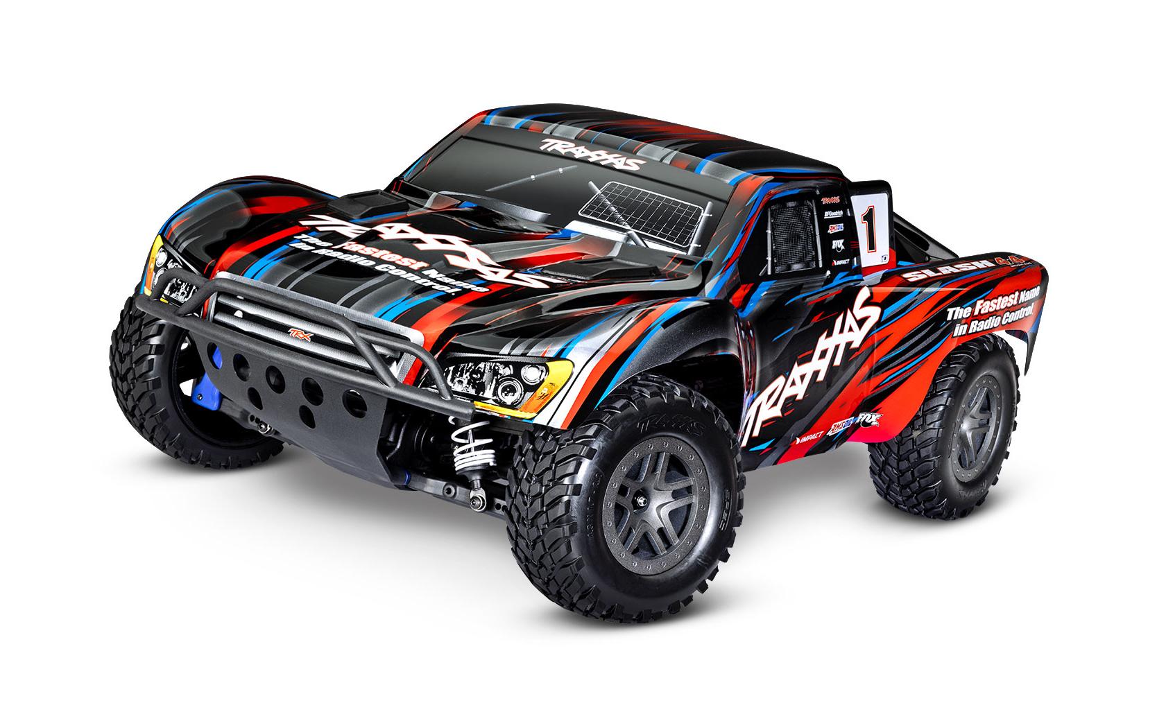 Short Course Truck Slash 4x4 BL-2s Rot, ARTR, 1:10<br>Robuster 4WD Brushless SCT