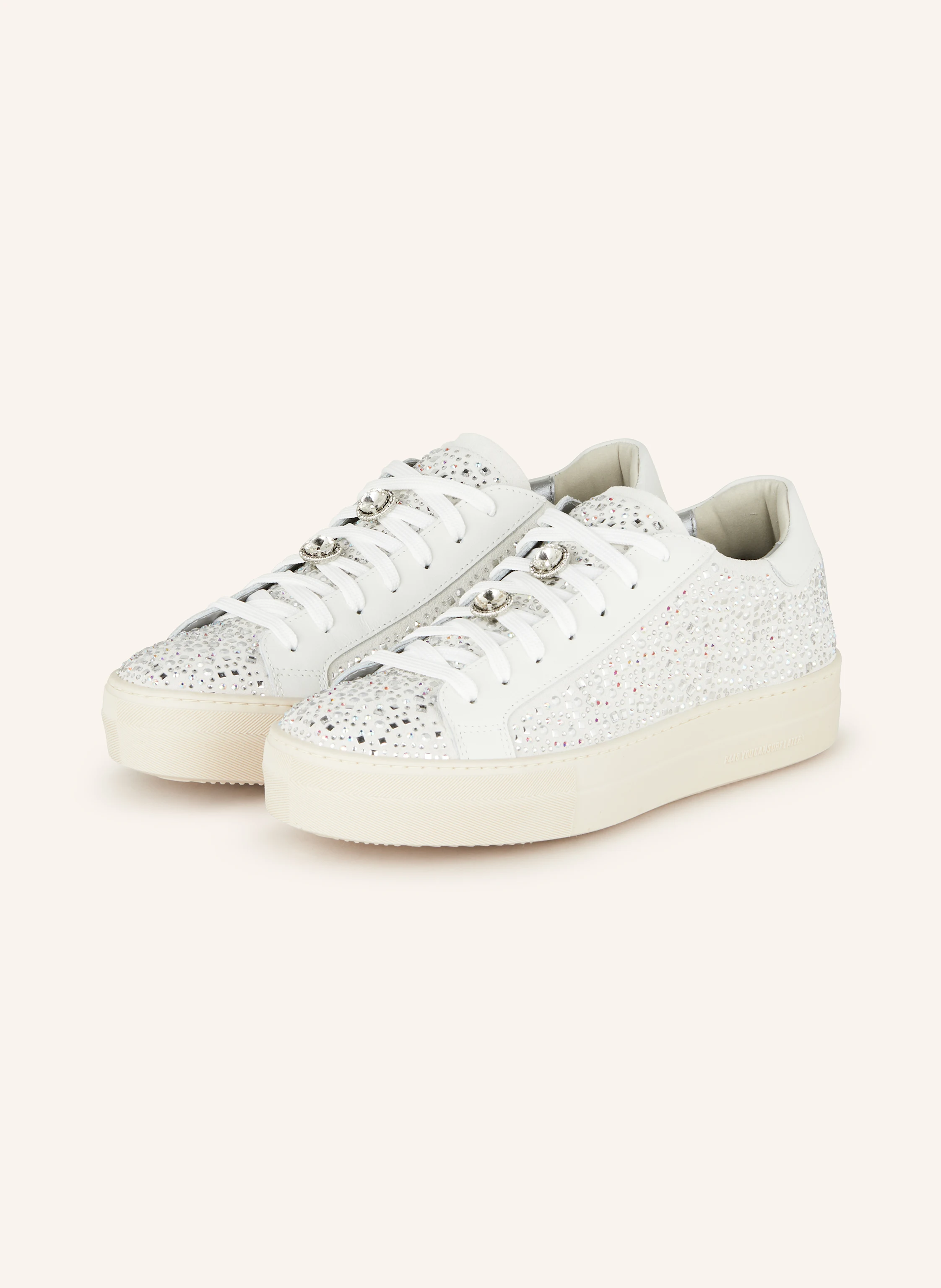 P448 Sneaker THEA mit Schmucksteinen