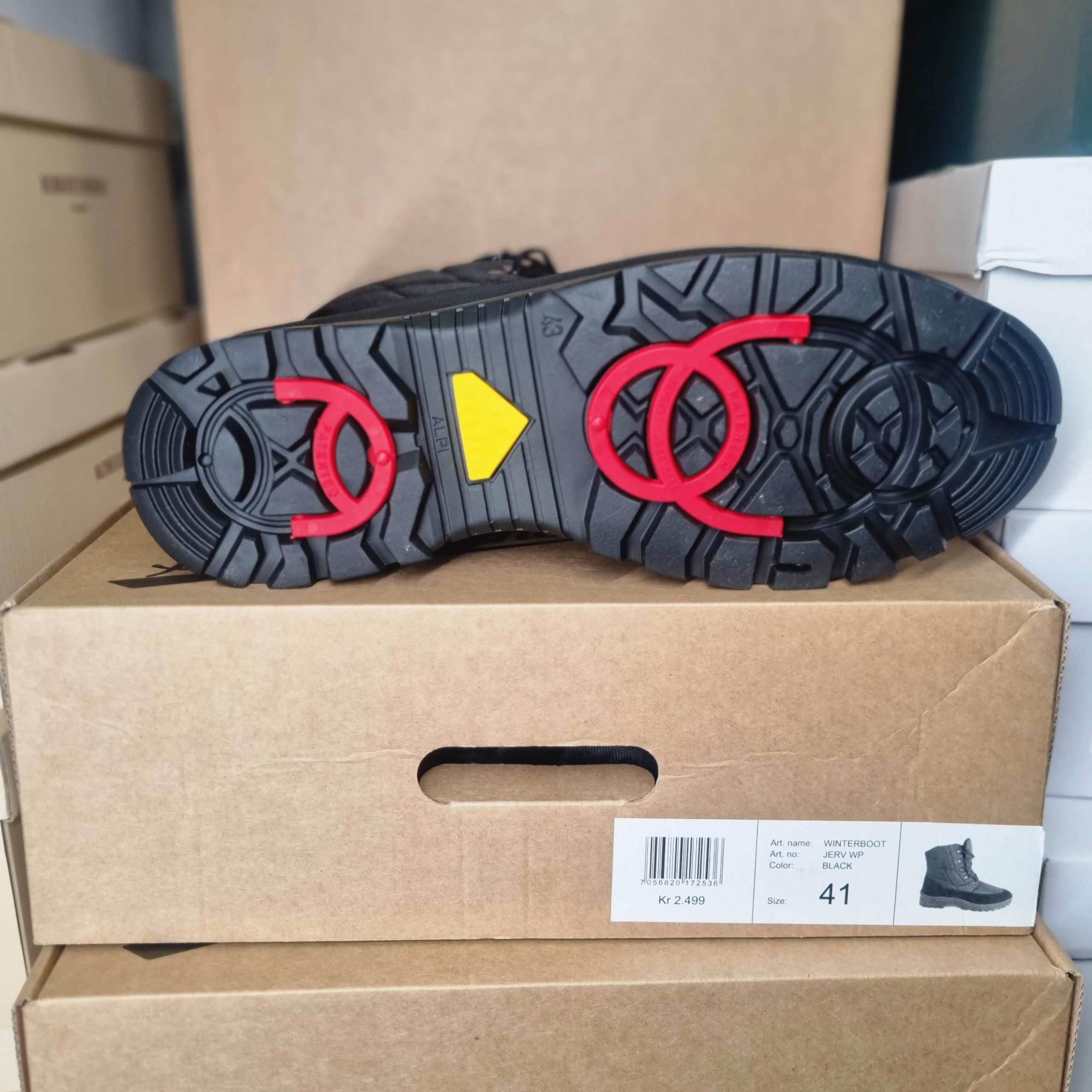 Birkebeiner - Winterboot Jerv Waterproof Piggsko Black
