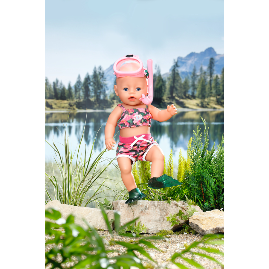 Zapf Creation BABY born® Weekend Deluxe Puppen Tauchspaß 43cm