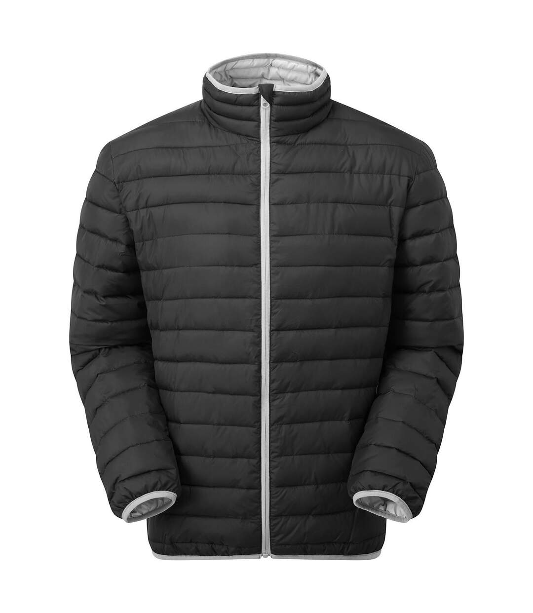2786 - Doudoune matelassée TRAVERSE - Homme (Noir / Gris clair) - UTRW8333