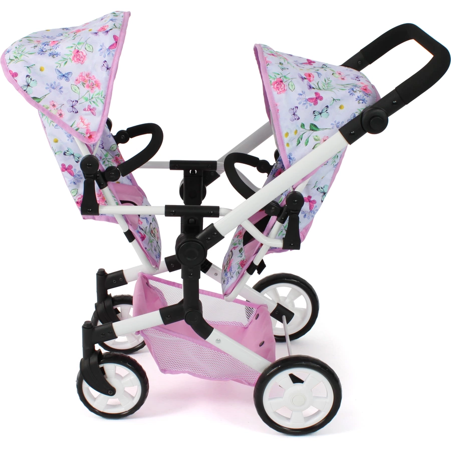 BAYER CHIC 2000 Puppenwagen Linus Duo Flowers