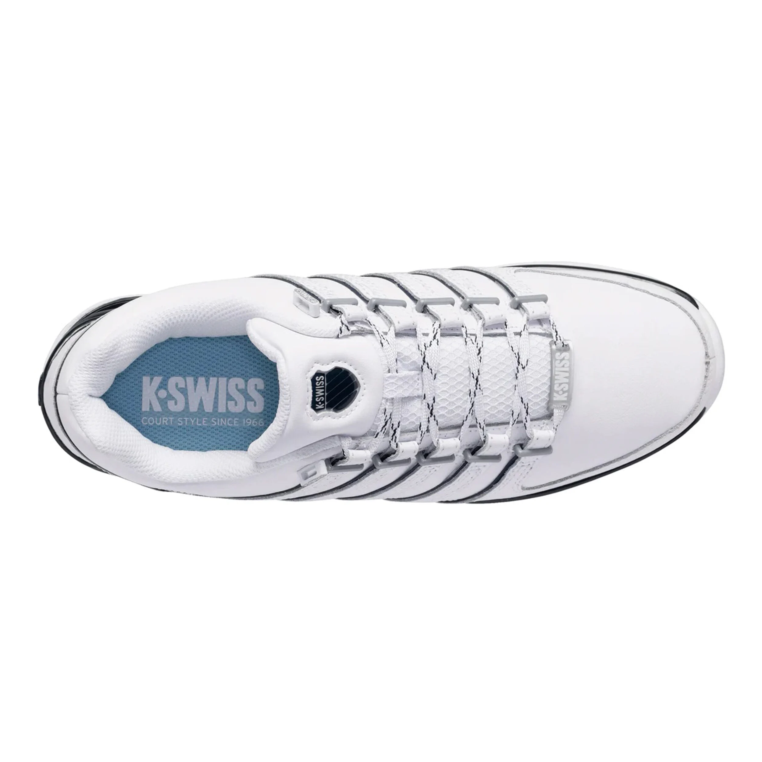 K-Swiss Rinzler Baskets Hommes - Blanc , Bleu Foncé