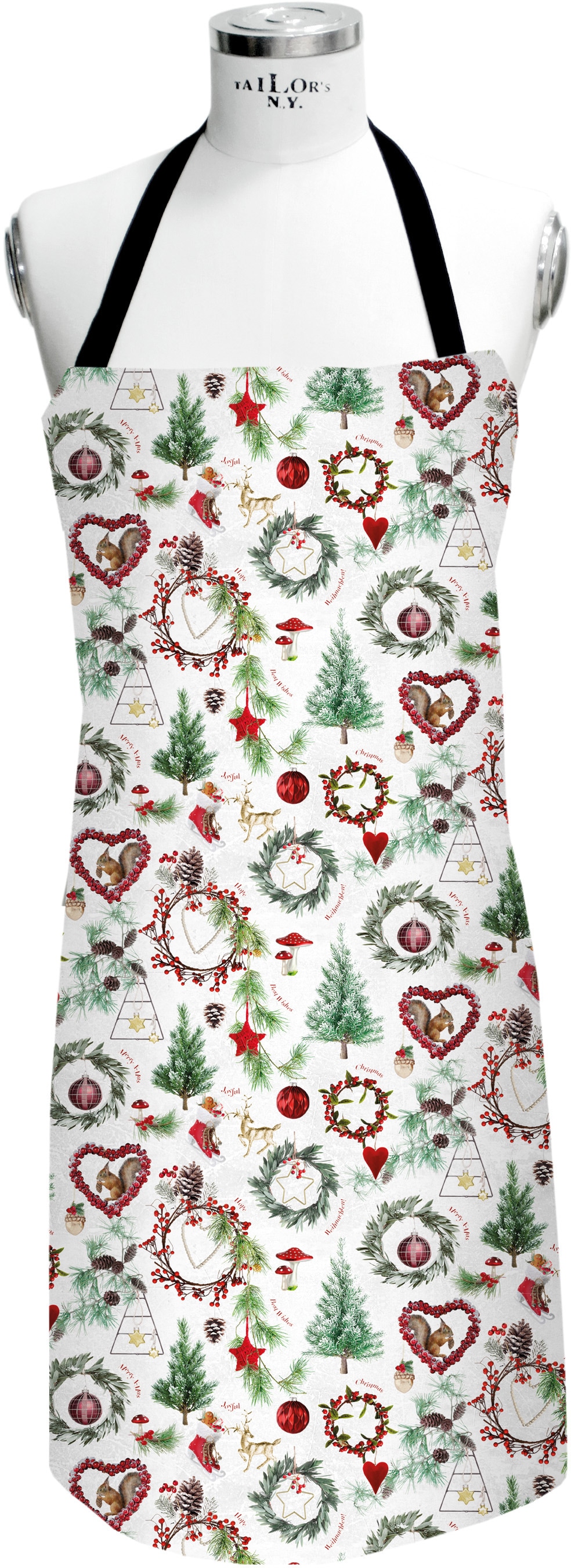 APELT Kochschürze »9528 WINTERWELT, Weihnachtsdeko, Weihnachten« 1 Stk. tlg. Digitaldruck, mit Weihnachtsmotiv