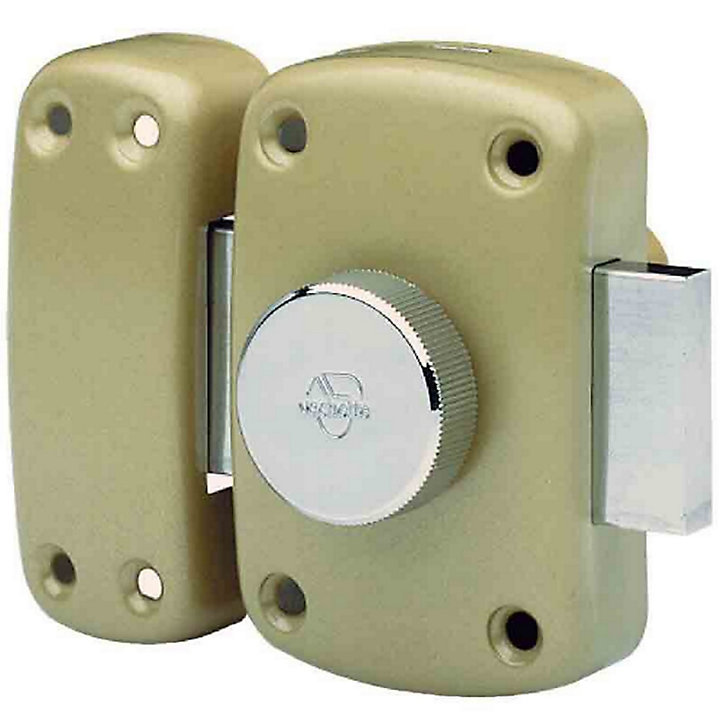 Verrou Cyclop à bouton cylindre ø23 x l. 45 mm, 3 clés