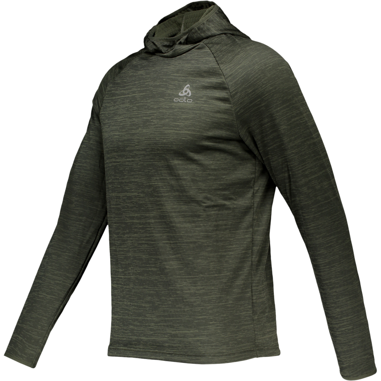 Odlo Herren-Midlayer Hoodie Run Easy L, anthrazit