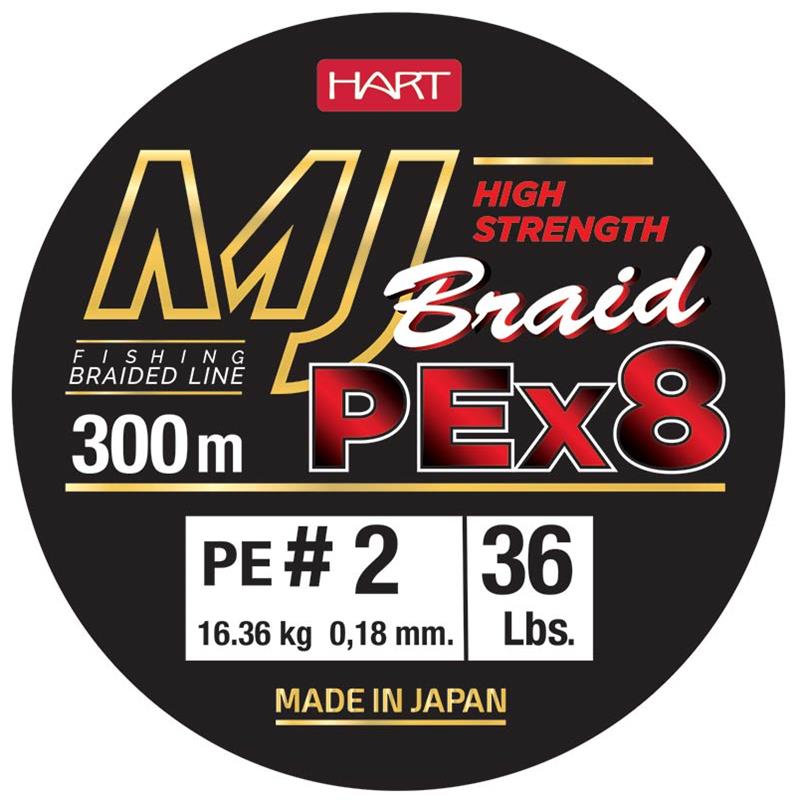 Tresse Hart Mj Braid - Fluo Green - 300M
