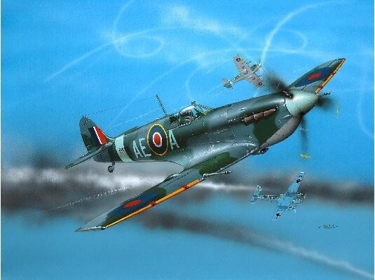 Revell - Supermarine Spitfire Mk V Fly Byggesæt - 1:72 - 04164