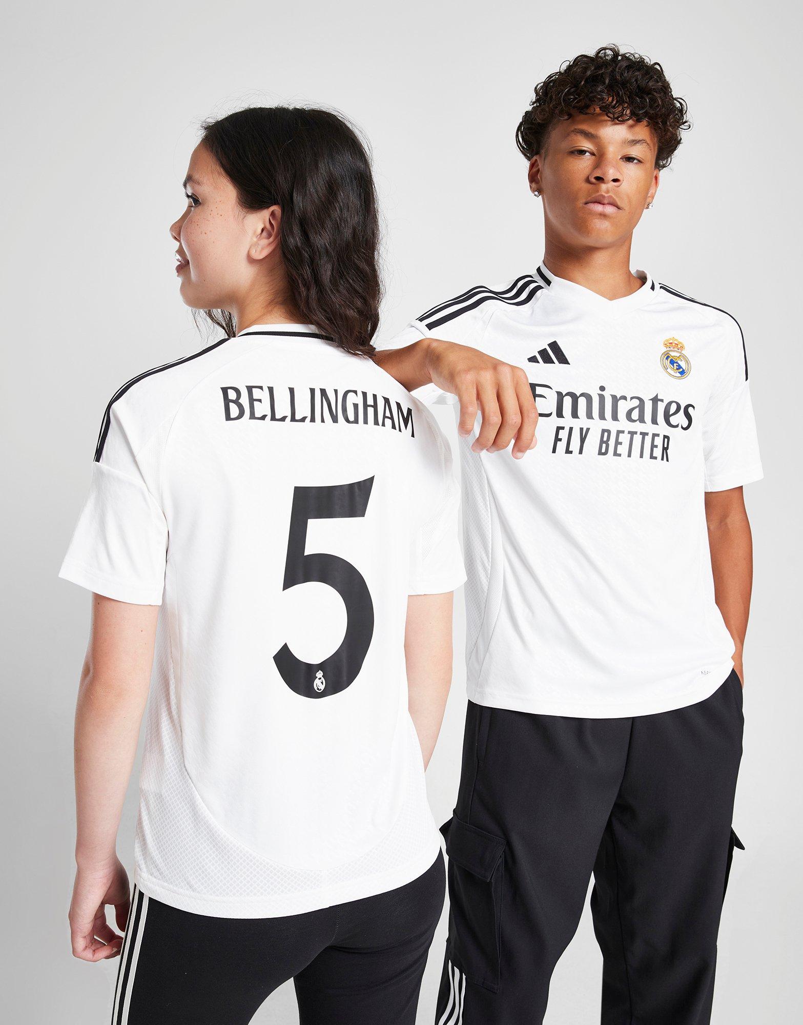 adidas Maillot Domicile Real Madrid 2024/25 Bellingham #5 Junior
