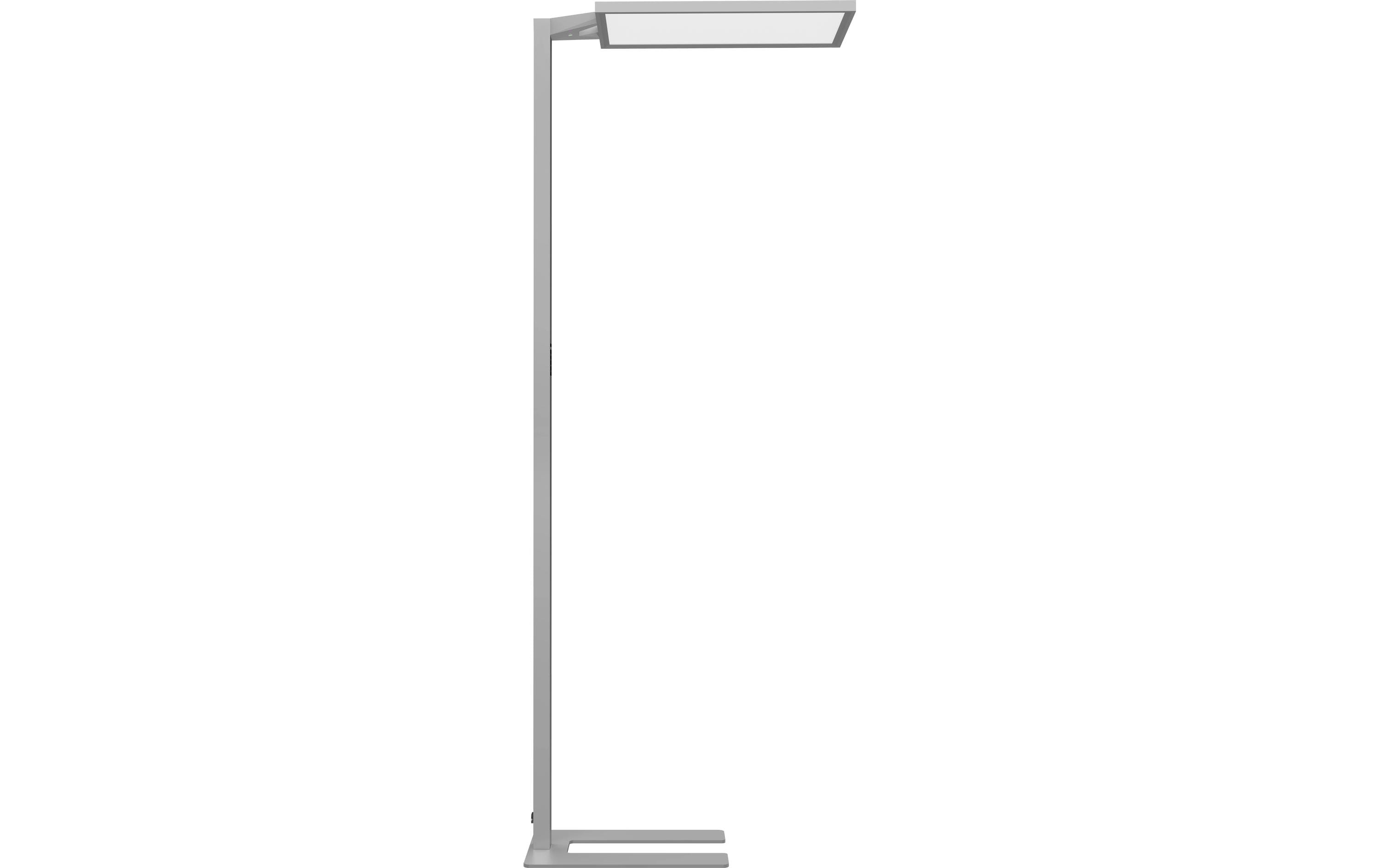 Bürostehleuchte Hybrid Light Three HCL, Silber<br>Arbeitsleuchte