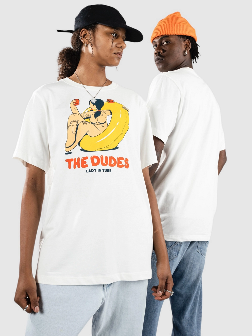 The Dudes Tubular T-Shirt off/white