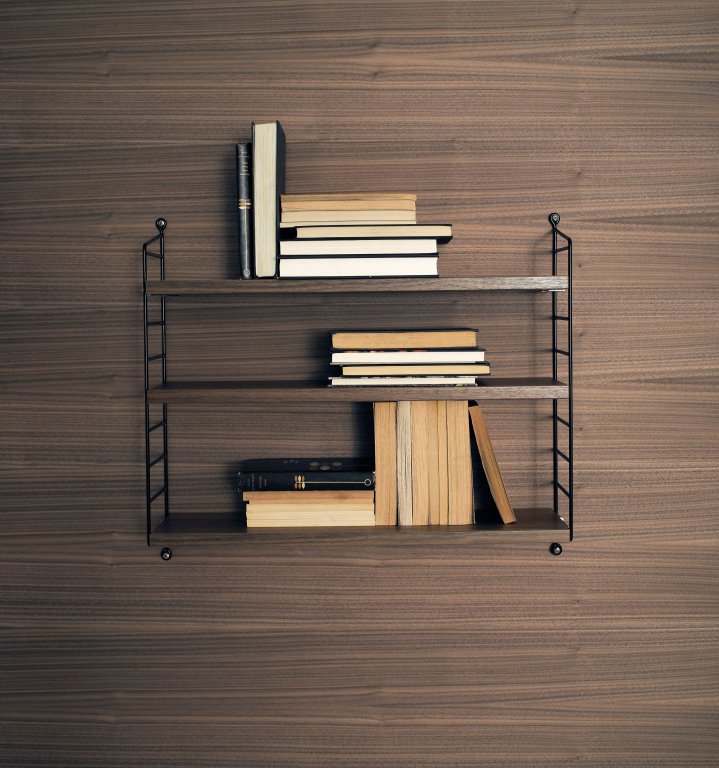 String Furniture Pocket wandkast wit/essen