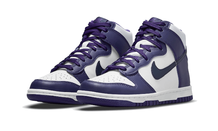 Nike Dunk High Electro Purple Midnight Navy - 48h Delivery