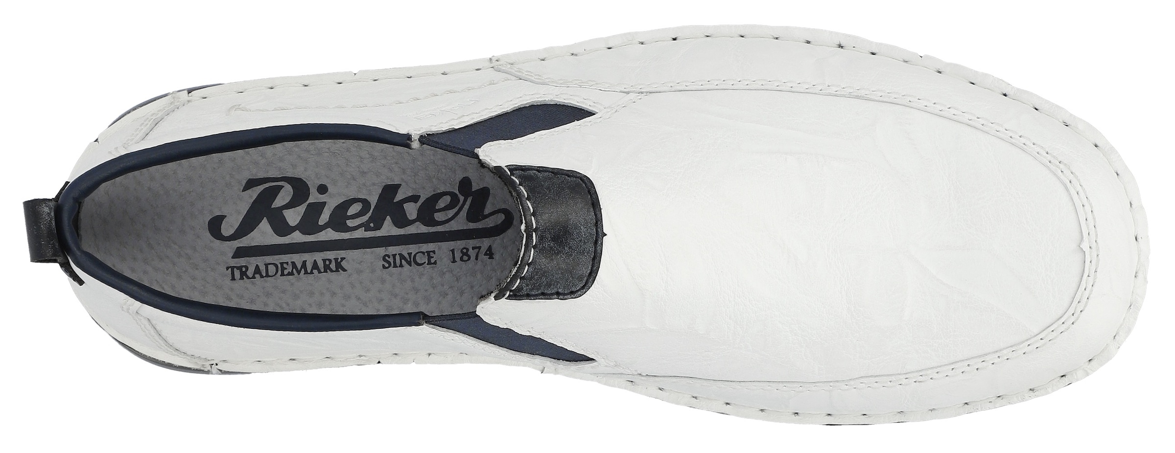 Rieker Slipper  Halbschuh, Freizeitschuh mit beidseitigen Stretcheinsätzen