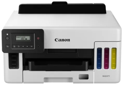 Canon MAXIFY GX5040 - Printer - farve - Duplex - blækprinter - kan genopfyldes - A4/Legal - 600 x 1200 dpi - op til 24 ipm (mono) / op til 15.5 ipm (farve) - kapacitet: 350 ark - Wi-Fi(n), LAN, USB 2.0