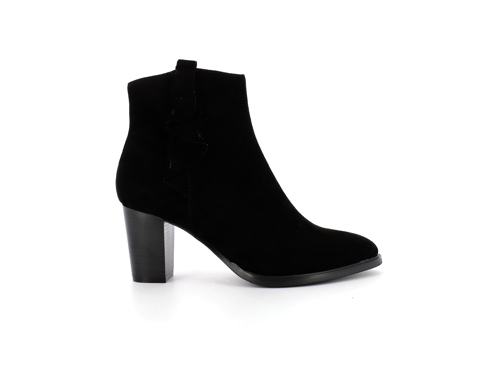 Regarde le ciel-JULIA-17 Nubuck Velours Noir