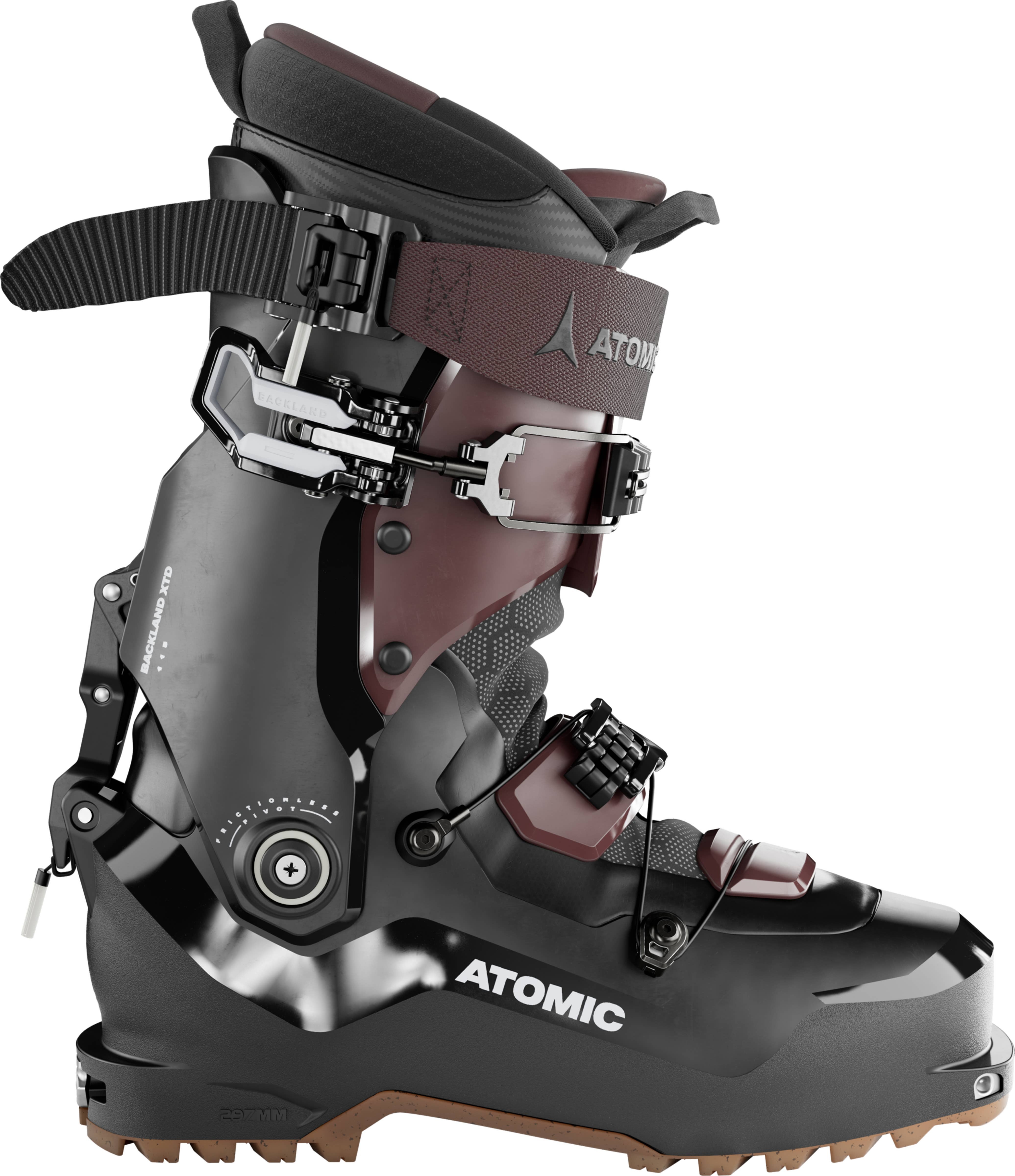 Backland XTD Carbon 115 Dame Black/Rust