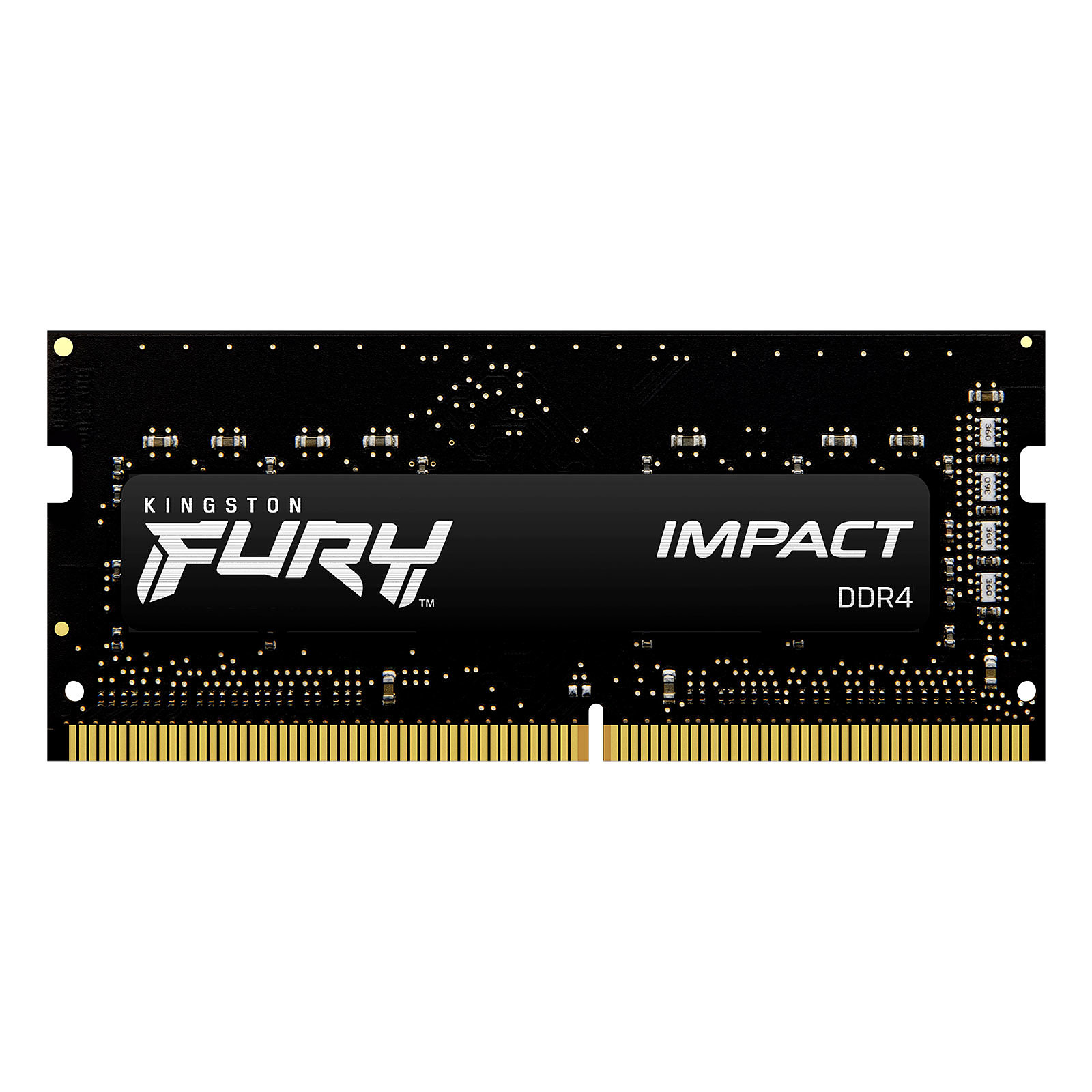 Kingston Fury Impact - 1x8 Go - DDR4 3200 MHz - CL20 Noir