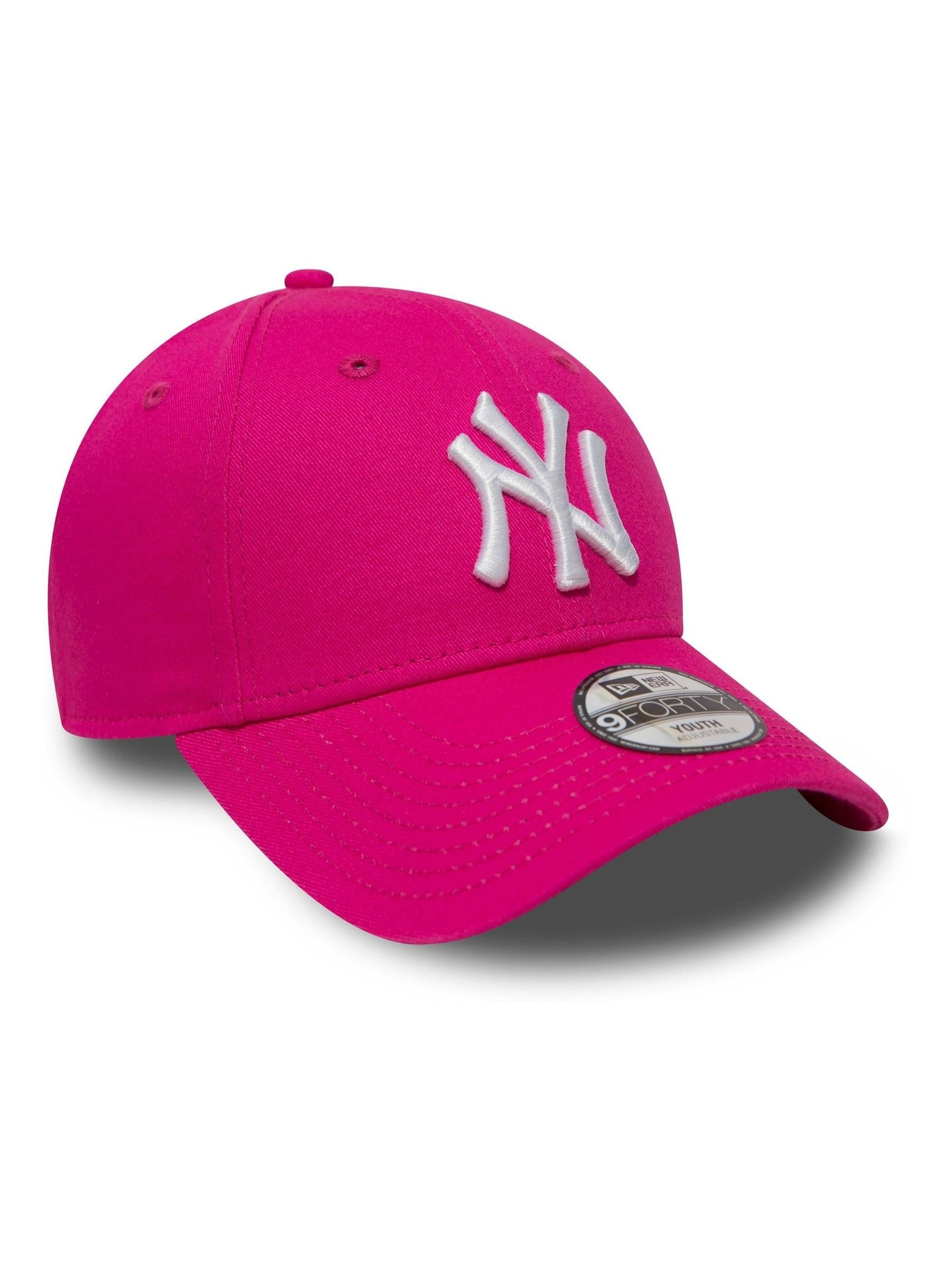 Roze - New Era® Kids New York Yankees Essential 9FORTY 100% katoenen pet