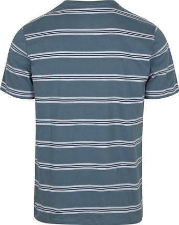 Levi's T-shirt Original Stripe Rowan Steam Blue 56605-0263 kopen
