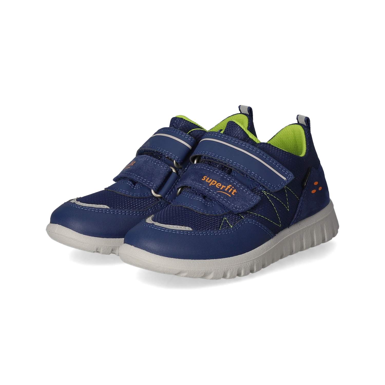 Superfit Klettschuhe SPORT 7 MINI - blau/hellgrün