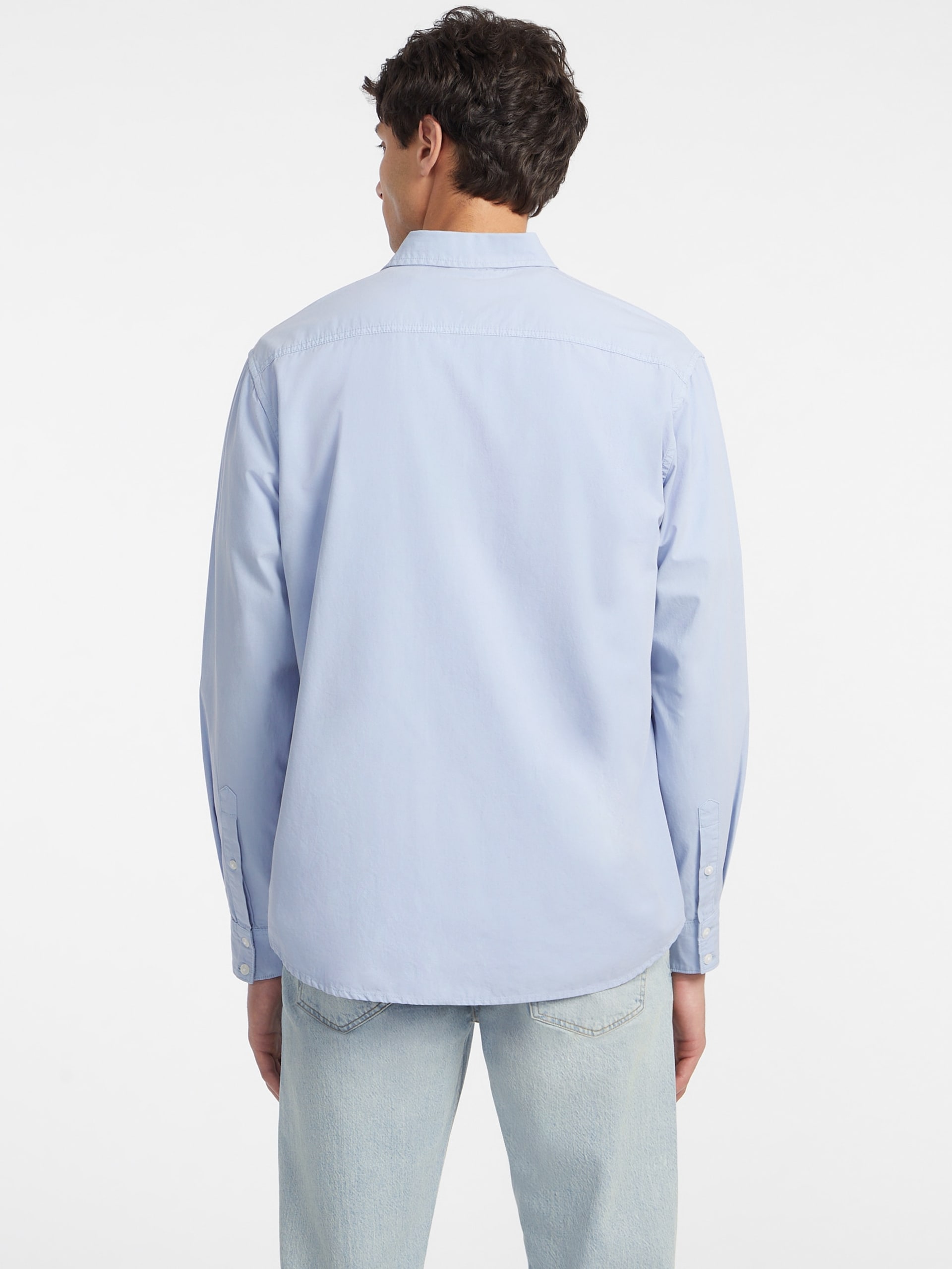 Camisa de manga comprida com bolso