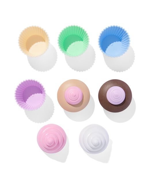 Lot de cupcakes bioplastique - 4 pièces