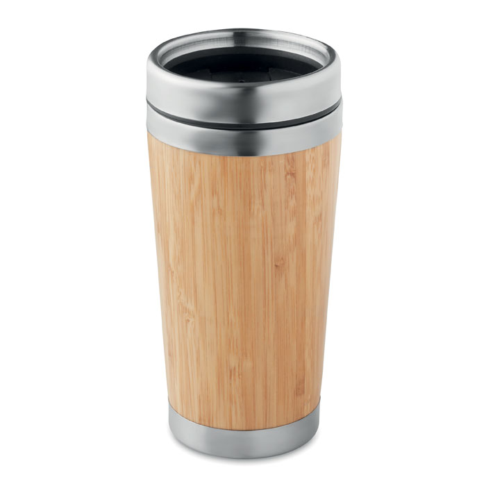 GiftRetail MO9444 - RODEODRIVE  Gourde double paroi Bambou